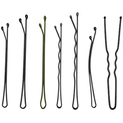 九朵兰一字夹固定刘海侧边发夹女