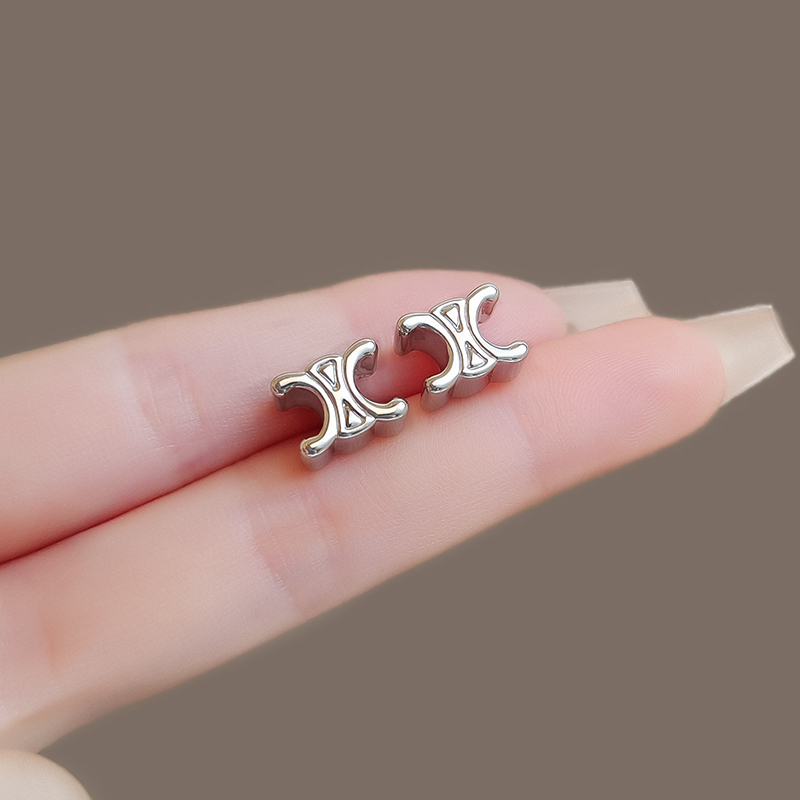 CE经典凯旋门耳钉女2025新款