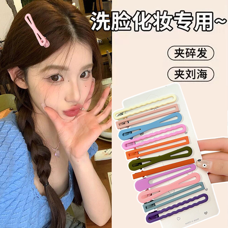 碎发夹女边夹发卡侧边头发卡子2026新款前额刘海一字夹小夹子头饰