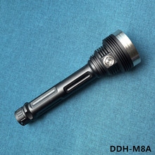 八灯双锂/单锂21700手电筒外壳 DDH-M8A