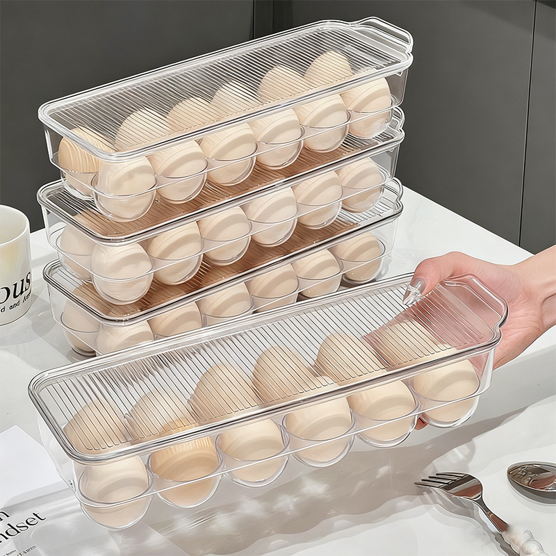 鸡蛋收纳盒冰箱侧门保鲜装蛋神器