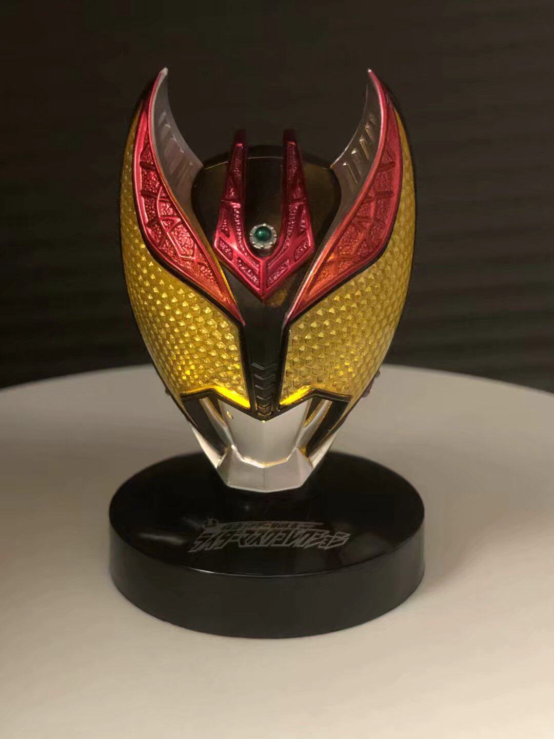 万代 假面骑士头像 盒蛋摆件 头雕 月骑 kiva ixa saga 烈骑 蛇牙