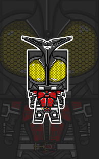 假面骑士甲斗钢斗剑蝎黄蜂天道总司动漫卡通e哥DIY纸模摆件手工