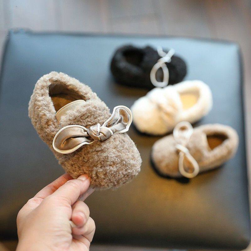 女童毛毛鞋冬季儿童公主棉鞋加绒小女孩豆豆鞋棉宝宝羊羔毛小童鞋,童鞋/婴儿鞋/亲子鞋,棉鞋,淘宝优惠券,粉丝福利购,淘宝优惠卷