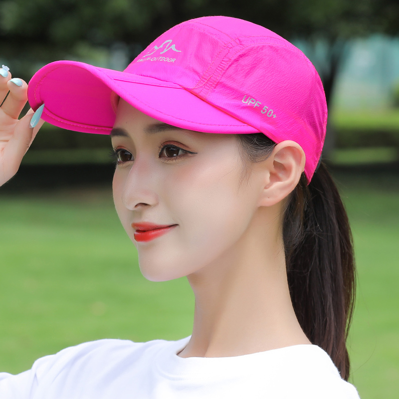 遮阳女夏鸭舌帽速干棒球帽帽子