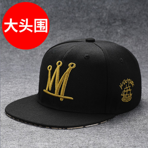 棒球帽圆脸适合65cm大头围