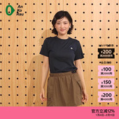 休闲羊毛轻薄短袖 T恤 安高若 25初秋女士经典 新品 素然AnKoRau