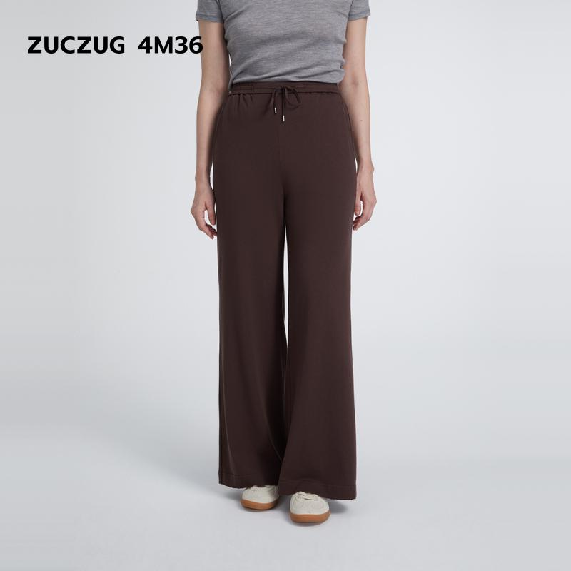 ZUCZUG4M36羊毛棉针织布直筒裤