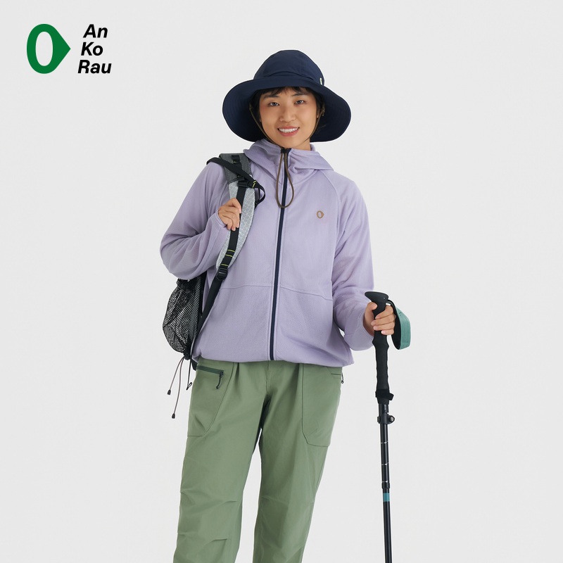 AnKoRau安高若轻量octa带帽外套