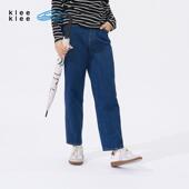 牛仔锥裤 25秋女士环保棉复古休闲经典 klee 素然