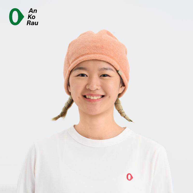 素然 AnKoRau 安高若 冬女士户外轻量保暖双面抓绒冷帽