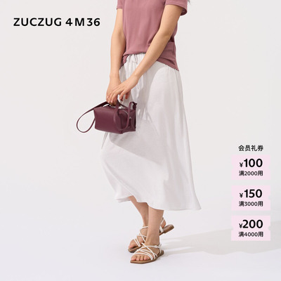 ZUCZUG4M36女士丝感涤纶半裙
