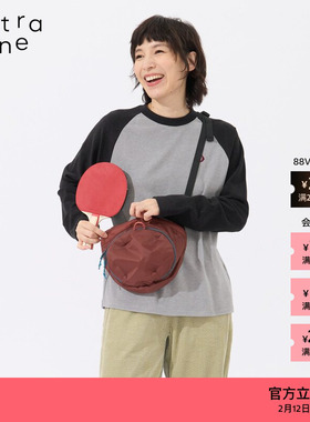 【新品】素然extra one 25冬轻量休闲再生尼龙遛弯儿单肩斜挎腰包