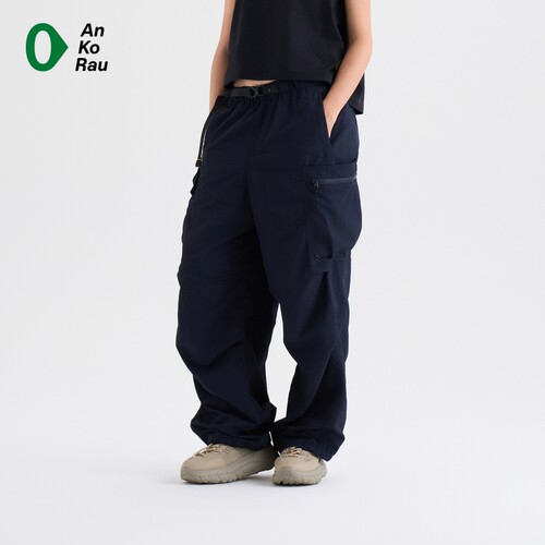 AnKoRau安高若工装感宽松直筒裤