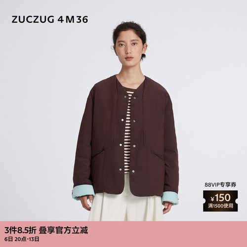 ZUCZUG4M36铜氨薄羽绒微松外套