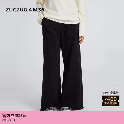ZUCZUG4M36针织布全长阔腿裤