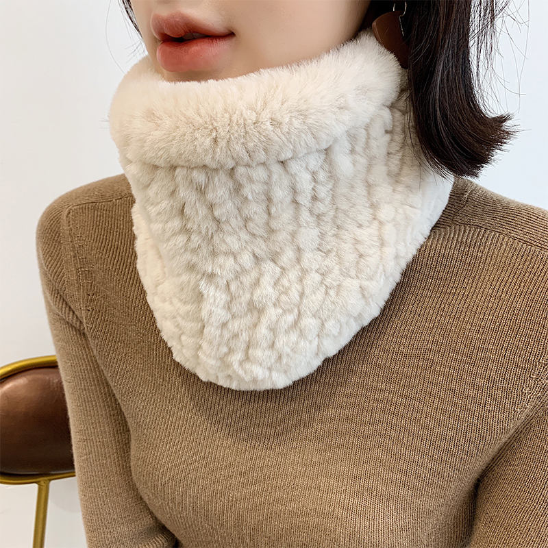 宾雅图围巾儿童皮草实用保暖