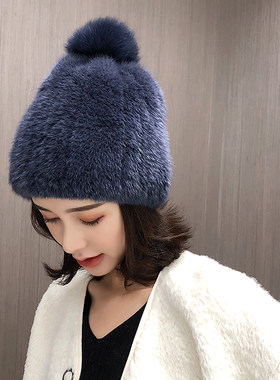 宾雅图高品质加密双面女弹力帽子