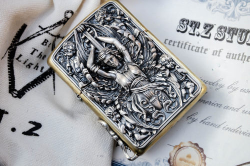 打火机stzzippo正版琴魂