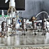 STZ古董银币孤独 流浪机器人系列逐步上架折子手工