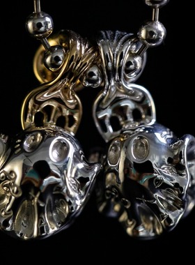 stz银925珠帘通用吊坠