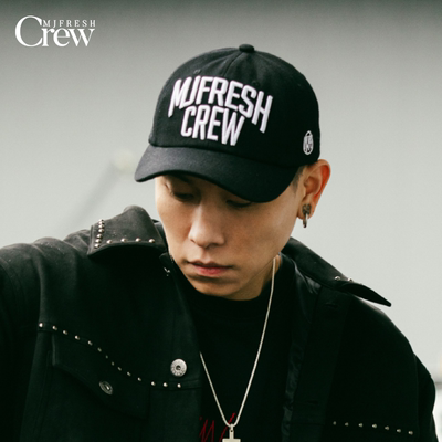 顽童MJFRESH CREW系列城市印记老帽字母刺绣休闲简约鸭舌棒球帽
