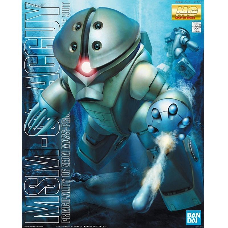 万代MG 1/100 MSM-04 ACGUY 龟霸 亚古尔 带喷射地台模型