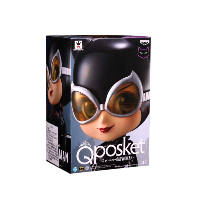 万代眼镜厂 Qposket 小丑 猫女 神奇女侠公仔 女超人手办模型礼品