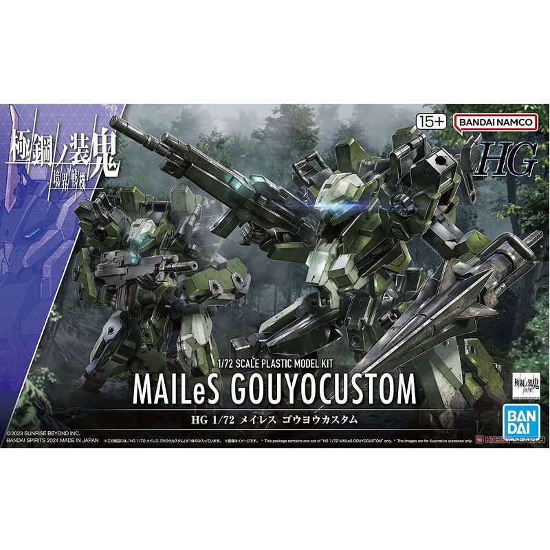 万代 HG 19 1/72 境界战机 极钢的装鬼 康应改 高达拼装模型