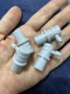 适用欧姆龙电子血压计HBP-1320 HBP-1120U臂带袖带塑料接头插头