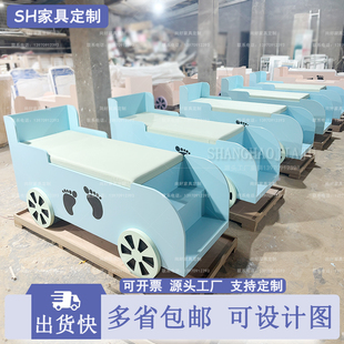 儿童医院卡通接种台儿科医生诊疗桌预防接诊台疫苗门诊接种桌诊床