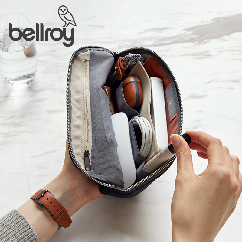 Bellroy澳洲Desk Caddy鳄鱼嘴百纳包便携数码化妆手拿简约收纳包高性价比高么？