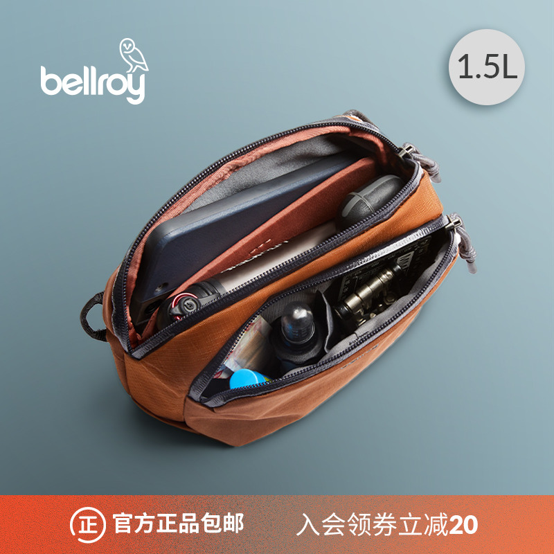 bellroy手拿包环保防水