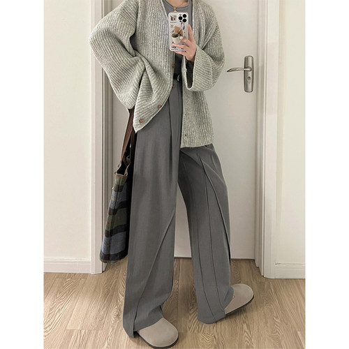 梨形必冲！质感超绝的西装裤~