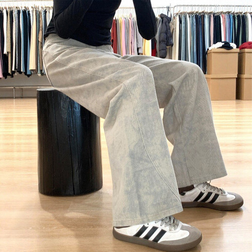 巨显瘦！扎染印花牛仔裤~