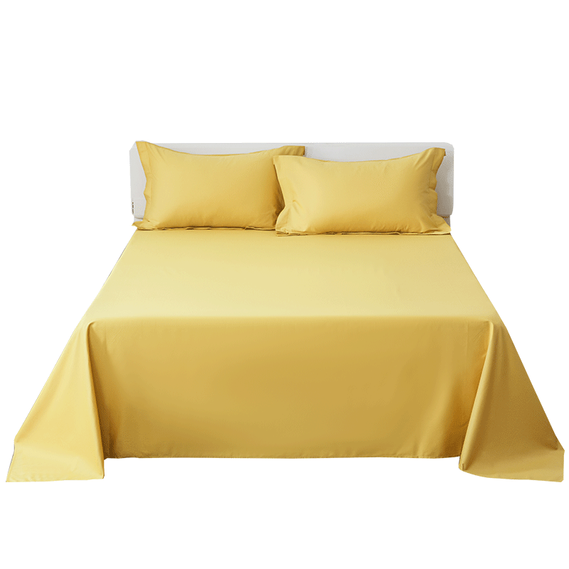 高档纯色纯棉床单单件单人双人被单1.2/1.8m定制全棉榻榻米大炕单