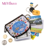 米印 Кошелек, маленькая мультяшная сумка через плечо, короткие монеты с молнией, Южная Корея, простой и элегантный дизайн