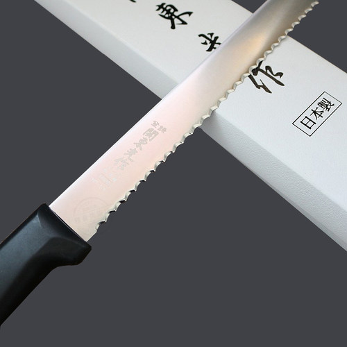 三能HO-10P高级锯刀 日本关东光面包吐司切割刀 蛋糕西点锯齿刀 - 封面