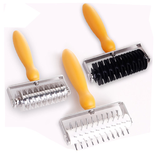 三能不锈钢拉网刀滚轮刀披萨派皮