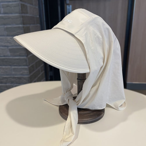 夏季磁吸空顶大檐防晒帽