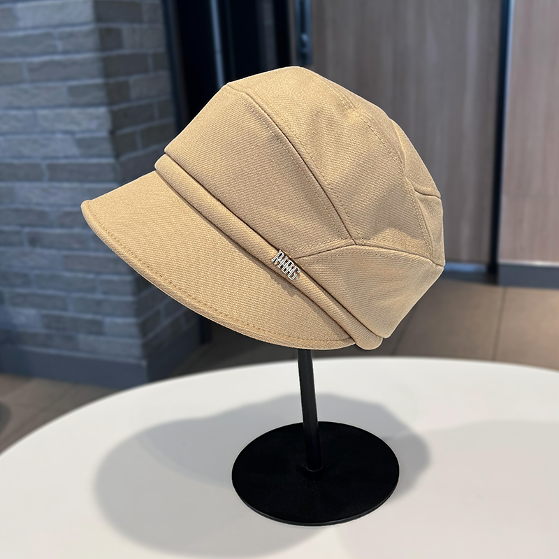 新款鸭舌渔夫帽女秋冬韩版百搭