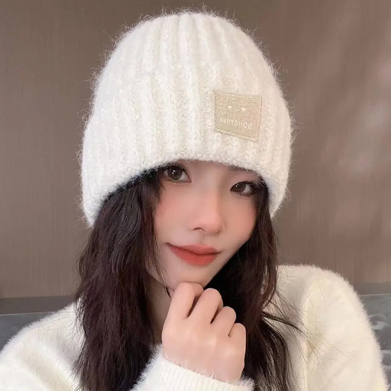 韩版亮丝毛线帽子女冬季大头围保暖针织帽新款显脸小气质护耳冷帽,服饰配件/皮带/帽子/围巾,帽子,淘宝优惠券,粉丝福利购,淘宝优惠卷