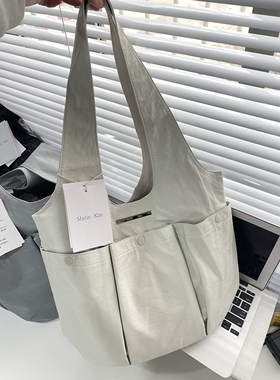 Matin Kim韩版大容量小众包包蝴蝶结休闲2025腋下时尚托特单肩包