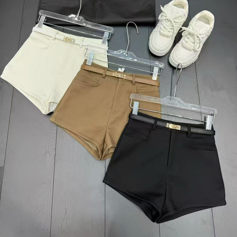 韩版复古休闲韩版短裤女秋冬2025新款高腰显瘦性感百搭修身,女装/女士精品,休闲裤,淘宝优惠券,粉丝福利购,淘宝优惠卷