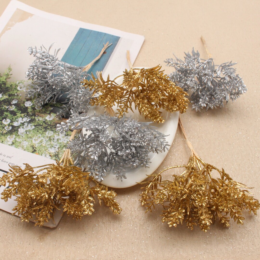 仿真花花束尖尖草DIY手工制作图片