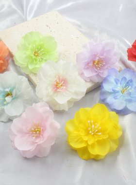 新款超仙仿真花海棠樱花假花头