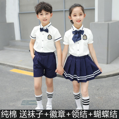 英伦学院风毕业照幼儿园园服