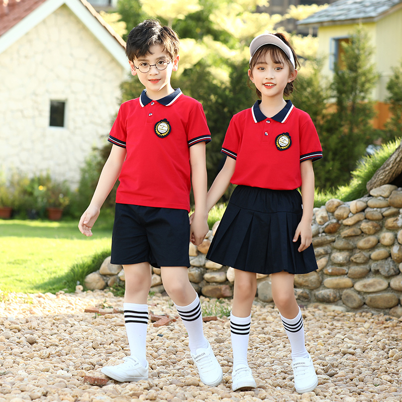 夏季套装幼儿园园服天使宝贝