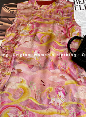 诺诺家26年早春高定高级气质提花拼接马甲YS1-DX86