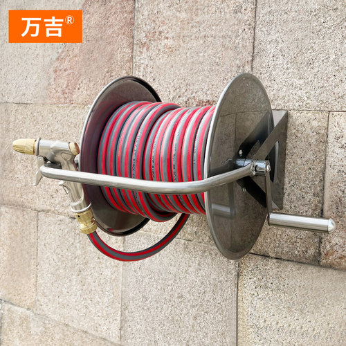水管收纳架车套装高压抢头浇花